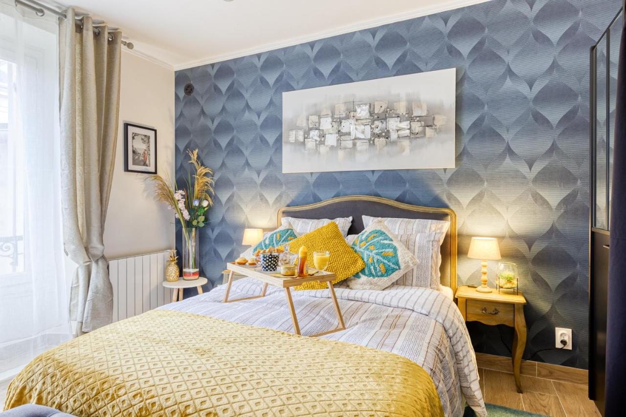Fleur de lys 5 min Château et Gare Wifi, Netflix Apartamento Versalhes Exterior foto